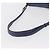 Salvatore Ferragamo Gancini Shoulder Bag Leather Navy Gold - vista 7