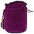 CHANEL Matelasse Chain Shoulder Bag Suede Purple Gold CC - vista 13