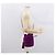 CHANEL Matelasse Chain Shoulder Bag Suede Purple Gold CC - vista 22