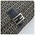 FENDI Zucchino Canvas Mamma Baguette Shoulder Bag Navy Silver - vista 18