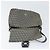 FENDI Zucchino Canvas Mamma Baguette Shoulder Bag Navy Silver - vista 19