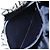 FENDI Zucchino Canvas Mamma Baguette Shoulder Bag Navy Silver - vista 24