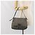 FENDI Zucchino Canvas Mamma Baguette Shoulder Bag Navy Silver - vista 25