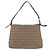 FENDI Zucchino Canvas Mamma Baguette Shoulder Bag Brown - vista 2