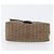 FENDI Zucchino Canvas Mamma Baguette Shoulder Bag Brown - vista 5