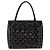 CHANEL Standard Tote Bag Patent leather Black CC - vista 2