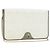 Christian Dior Honeycomb Canvas Chain Shoulder Bag PVC White Gold