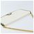 Christian Dior Honeycomb Canvas Chain Shoulder Bag PVC White Gold - vista 6