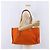 Hermès HERMES Etriviere Elan Schultertasche Canvas Orange Silver - Ansicht 21
