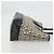 Salvatore Ferragamo Gancini Tote Bag Canvas Black Gold - vista 3