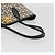 Salvatore Ferragamo Gancini Tote Bag Canvas Black Gold - vista 7