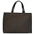 Céline CELINE Macadam Canvas Hand Bag PVC Leather 2way Black Gold - vista 2