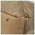 Bolsa de Ombro CHANEL Paris Biarritz Coated Canvas Bege Prata CC - vista 19