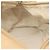 Bolsa de Ombro CHANEL Paris Biarritz Coated Canvas Bege Prata CC - vista 23