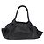 LOEWE Nappa Aire Anagram Hand Bag Leather Black Gold - vista 2