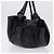 LOEWE Nappa Aire Anagram Hand Bag Leather Black Gold - vista 3