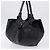 LOEWE Nappa Aire Anagram Hand Bag Leather Black Gold - vista 4
