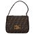 FENDI Zucca Canvas Mamma Baguette Shoulder Bag Brown Gold Tone - vista 13