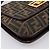FENDI Zucca Canvas Mamma Baguette Shoulder Bag Brown Gold Tone - vista 15