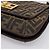 FENDI Zucca Canvas Mamma Baguette Shoulder Bag Brown Gold Tone - vista 8