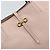 Salvatore Ferragamo Gancini Tote Bag Leather Pink Gold - vista 18