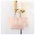 Salvatore Ferragamo Gancini Tote Bag Leather Pink Gold - vista 23