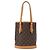 LOUIS VUITTON Monogram Bucket PM Shoulder Bag M42238 LV - vue 13