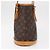 LOUIS VUITTON Monogram Bucket PM Shoulder Bag M42238 LV - vue 3