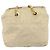 PRADA Chain Shoulder Bag Nylon Beige Gold - vista 2