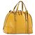 GUCCI Micro GG Hand Bag Patent 2way Yellow Gold Tone 809617