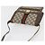 GUCCI GG Supreme Web Sherry Line Shoulder Bag PVC Beige Gold Red - vista 6