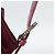 FENDI Mamma Baguette Shoulder Bag Cotton Wine Red Silver - vista 17