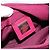 FENDI Mamma Baguette Shoulder Bag Cotton Wine Red Silver - vista 18