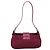 FENDI Mamma Baguette Shoulder Bag Cotton Wine Red Silver - vista 2