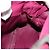FENDI Mamma Baguette Shoulder Bag Cotton Wine Red Silver - vista 20