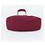 FENDI Mamma Baguette Shoulder Bag Cotton Wine Red Silver - vista 5