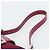 FENDI Mamma Baguette Shoulder Bag Cotton Wine Red Silver - vista 8