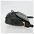 LOEWE Anagram Shoulder Bag Leather Black Gold - vista 3