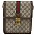GUCCI GG Supreme Web Sherry Line Shoulder Bag PVC Beige Gold - vista 13