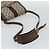 GUCCI GG Supreme Web Sherry Line Shoulder Bag PVC Beige Gold - vista 7