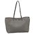 FENDI Bolsa Tote Celeria Couro Cinza Prata - vista 13