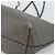 FENDI Bolsa Tote Celeria Couro Cinza Prata - vista 15