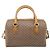 GUCCI Micro GG Supreme Hand Bag PVC 2way Beige Gold 67 02 4422 - vista 2