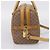 GUCCI Micro GG Supreme Hand Bag PVC 2way Beige Gold 67 02 4422 - vista 3