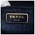 Tote Sac cabas Prada Canapa Denim Blue avec logo triangle - vue 8
