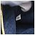 Tote Sac cabas Prada Canapa Denim Blue avec logo triangle - vue 9