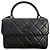 Chanel Trendy CC Small "So Black" – Lambskin & Black Hardware – Set Completo & Garanzia Attiva