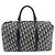 Borsa Boston Christian Dior Trotter in pelle e tela