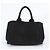 Prada Canapa Triangle Logo Tote Bag - view 3