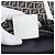 Fendi Zucchino FF Shopper aus Leder und Canvas - Ansicht 11